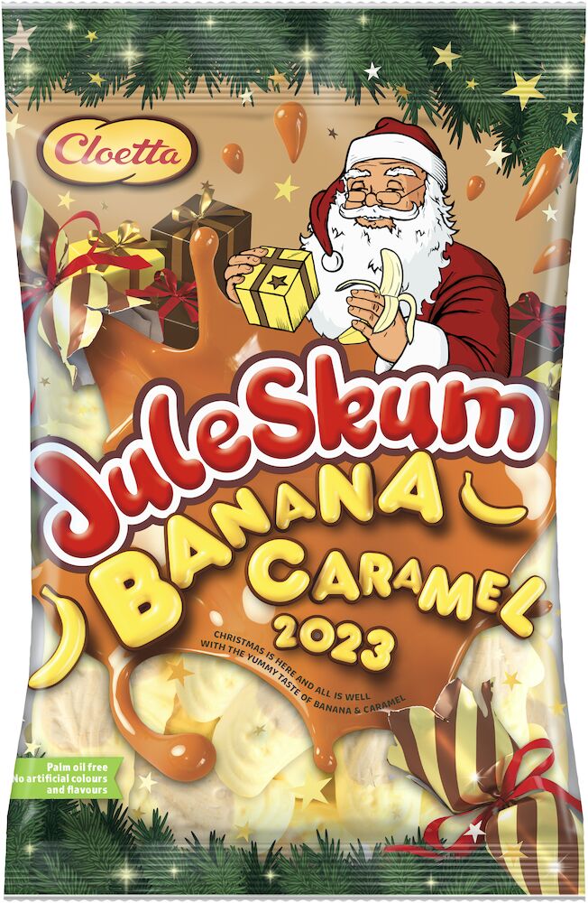 Cloetta Juleskum Banana Caramel 100g