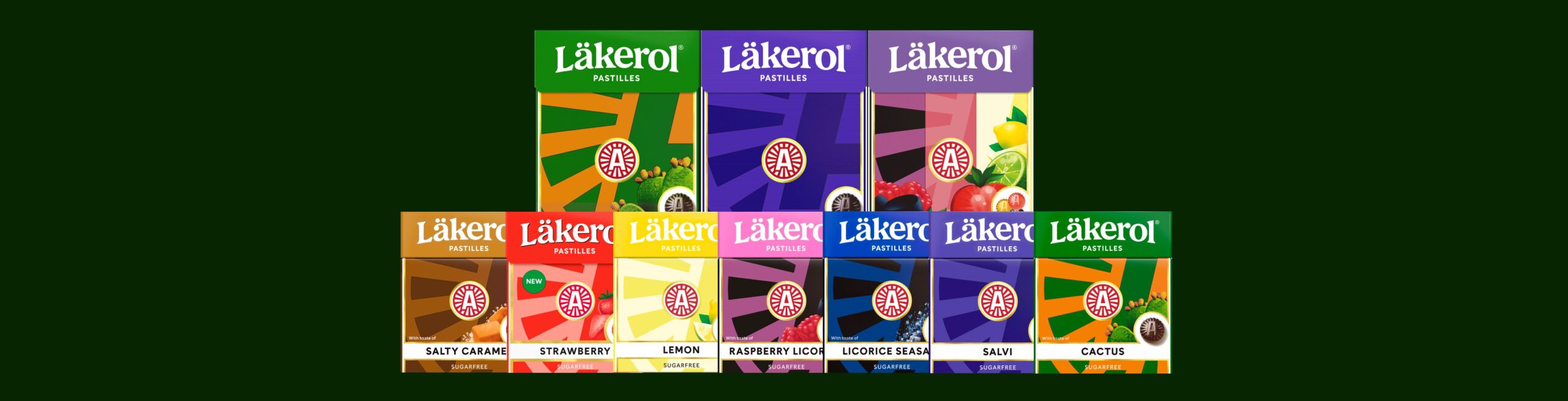 Läkerol banner tynn